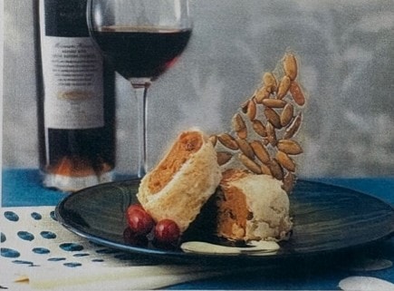 Pumpkin Mostarda Strudel